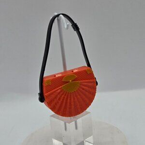 Monster High Doll Jinafire Long Scaremester Red Fan Purse Bag